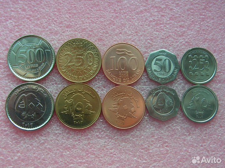 Наборы монет иностранных государств (Л-М)