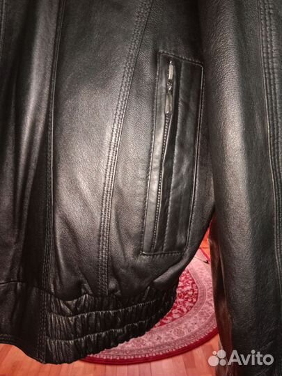 Кожаная куртка мужская