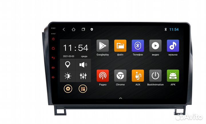 Штатная магнитола для Toyota Tundra 2006-2013 на A