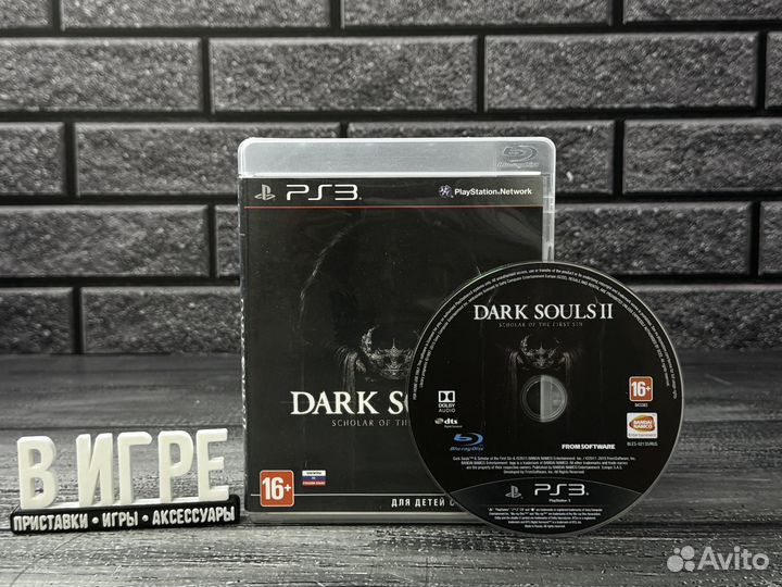 Игра Dark Souls 2 Scholar Of First Sin (PS3)