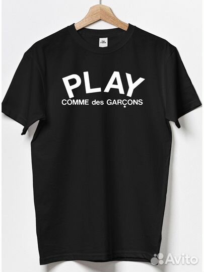 Comme des garcons play футболка