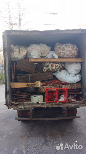 Вывоз хлама и мебели с грузчиками