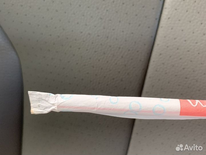 Трубочка из макдональдс