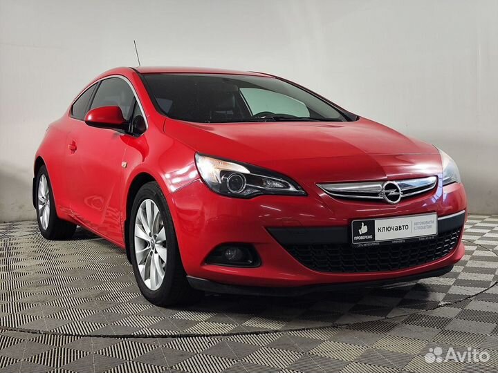 Opel Astra GTC 1.4 AT, 2014, 97 000 км