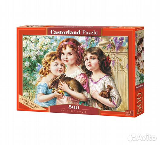 Пазл Castorland 500 деталей Три грации, GC B-53759