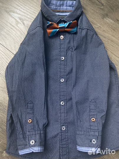 Рубашка с бабочкой 104 см
