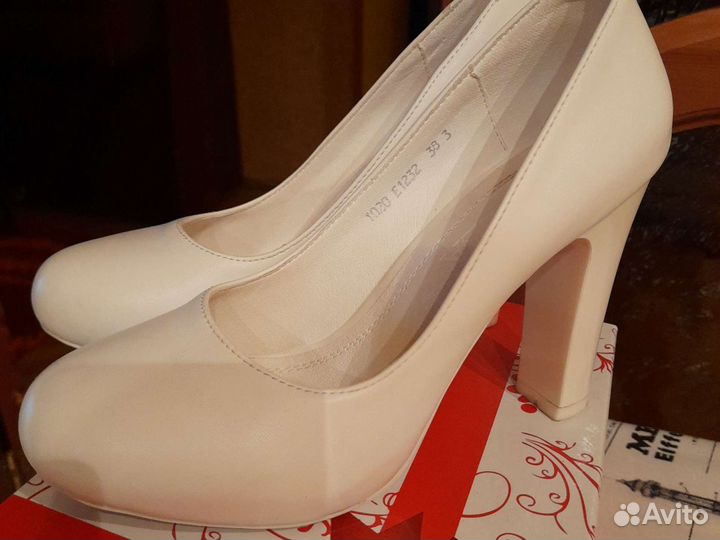 Туфли белые свадебные