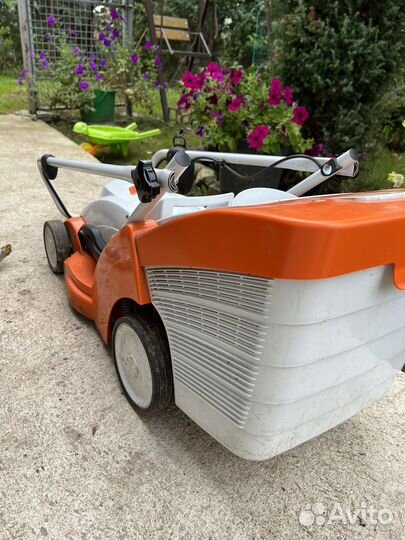 Газонокосилка электрическая stihl