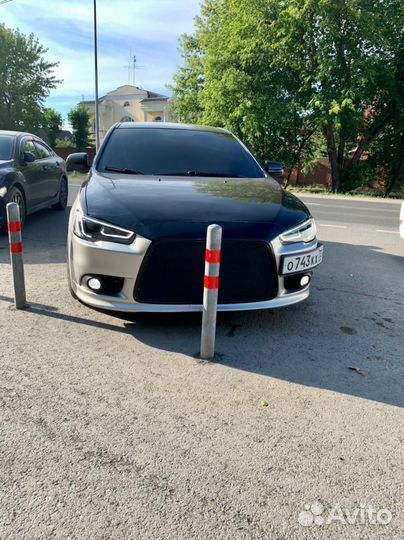 Mitsubishi Lancer X Рестайлинг стиль audi L6HF5