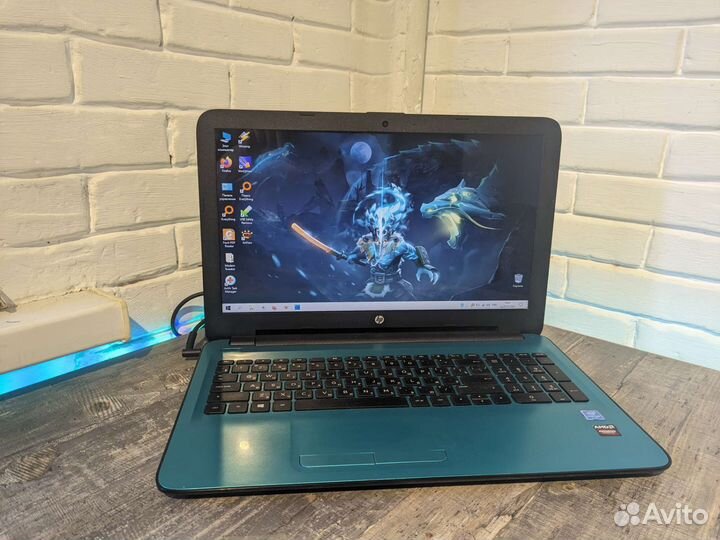 Мощный ноутбук HP 4 ядра/8gb/1tb/2 видеокарты