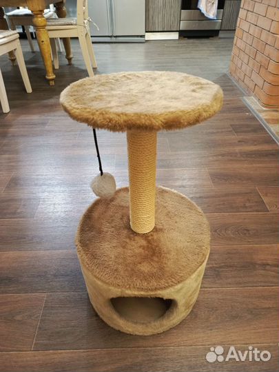 Когтеточка домик для кошки бу