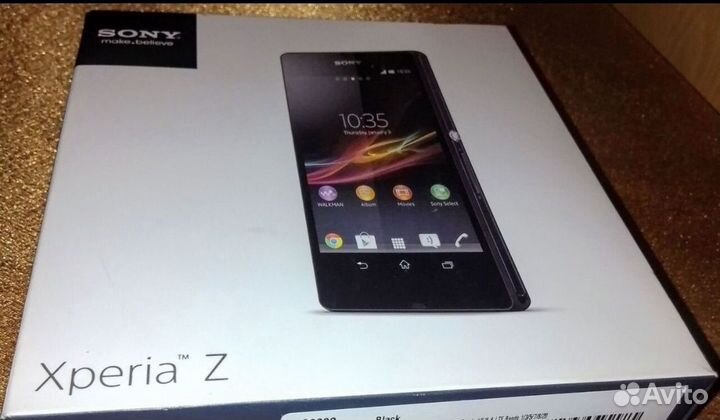 Sony Z доки коробка