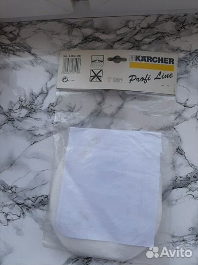 Фильтр круглый для пылесоса Керхер (5шт)