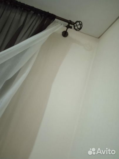 Карниз для штор металлический