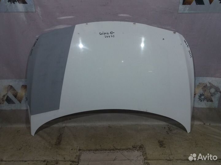 Капот Hyundai Solaris 10- Бу оригинал