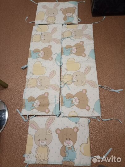 Бортики в детскую кроватку