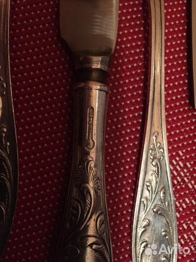 Столовые приборы мельхиор СССР