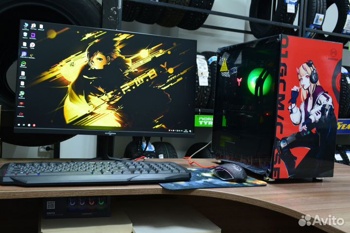 Asus rx 570 Игровой Компьютер 8 ядер +16 озу