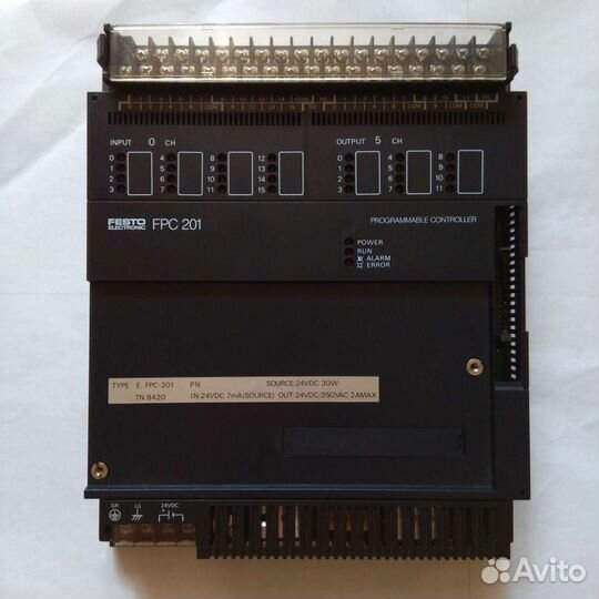 Пневмоцилиндр, клапан, реле давления Festo, KHS