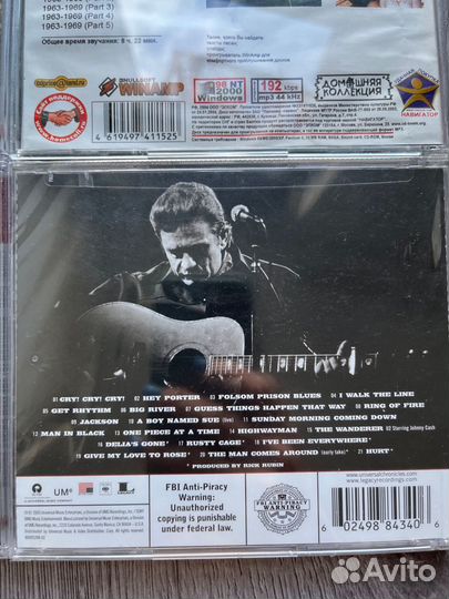 Johnny Cash 3+2 CD из США в запечатан упак