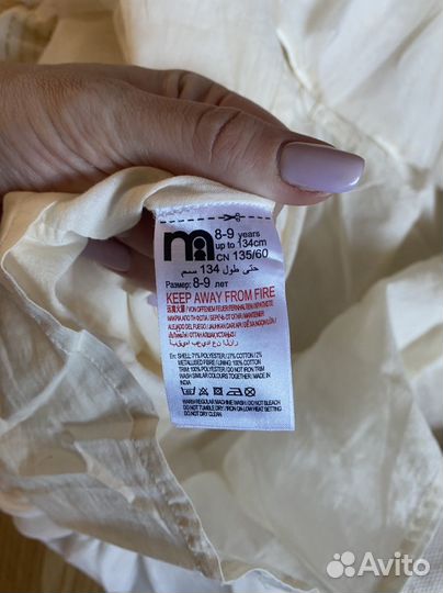 Платье для девочки mothercare