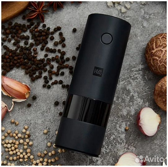 Электрическая мельница Xiaomi HuoHou Черная