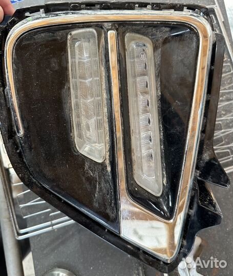 Chery Tiggo 4 pro фара дхо с накладкой левая