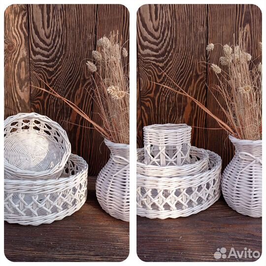 Корзина плетеная