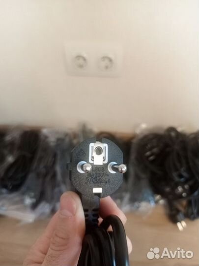 Сетевой кабель питания 220 В, 10 А, 1,8 м