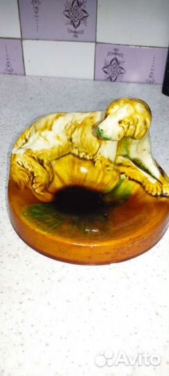 Пепельница собака СССР