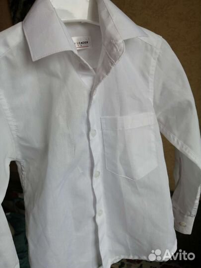 Рубашка детская белая