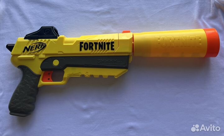 Бластер nerf fortnite