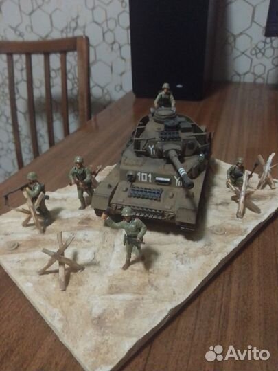 Модель танка Pz 4