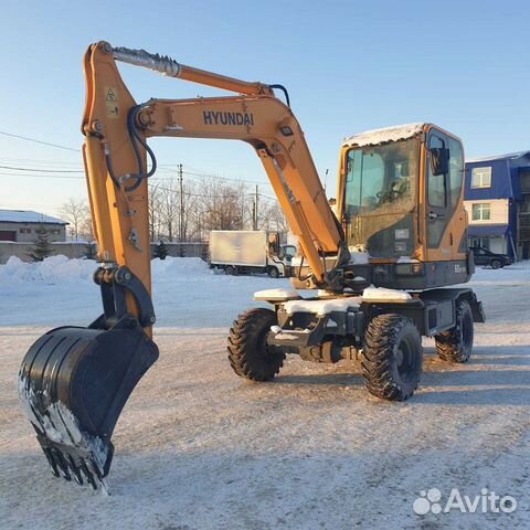 Мини-экскаватор Hyundai R60W-9S, 2022