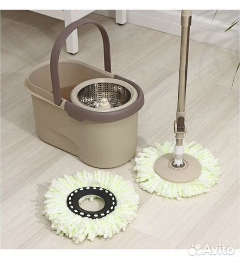 Швабра с ведром и отжимом