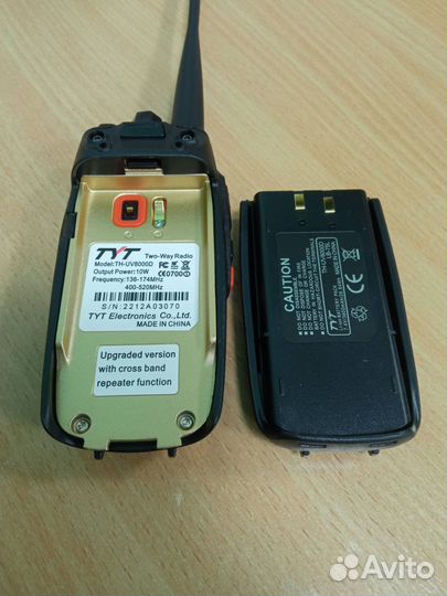 Рации TYT TH-UV8000D 10 Ватт Комплект из-2х шт