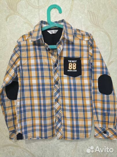 Рубашка для мальчика 128