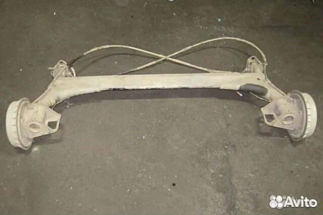 Задняя балка для мотоблока