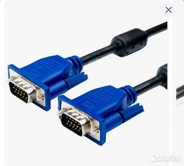 Компьютерные кабели патчкорд, принтерный USB, VGA