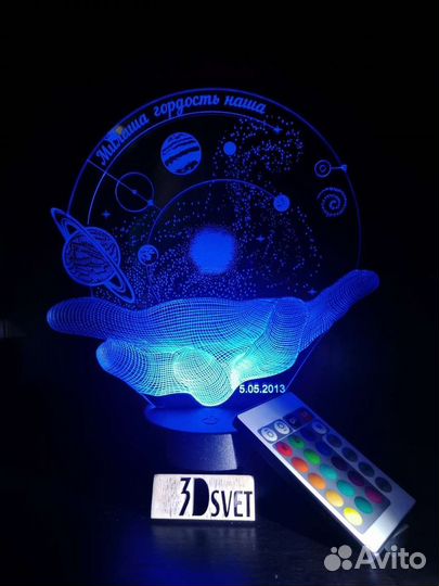 Ночники с индивидуальной гравировкой