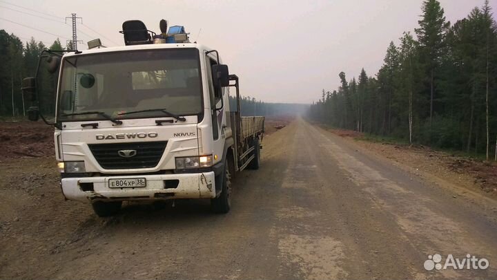 Кран-борт, кран борт, манипулятор, стрела 8 тн