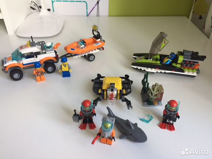 Lego city три набора