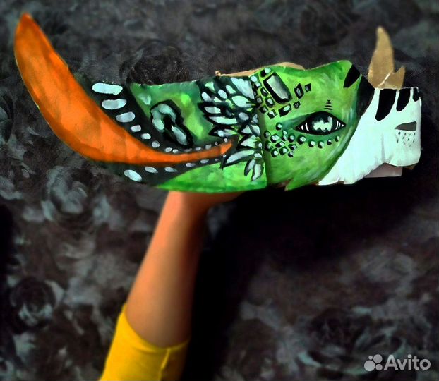 Бумажные драконы на руку