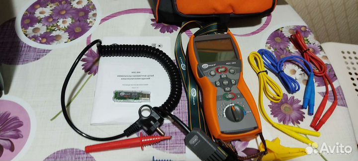 Измеритель параметров целей электропитания зданий