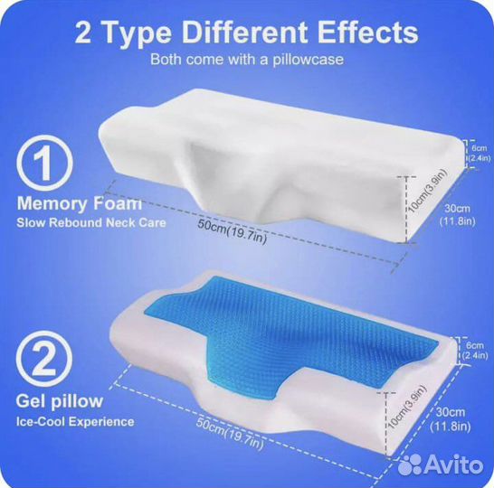 Подушка ортопедическая новая для сна