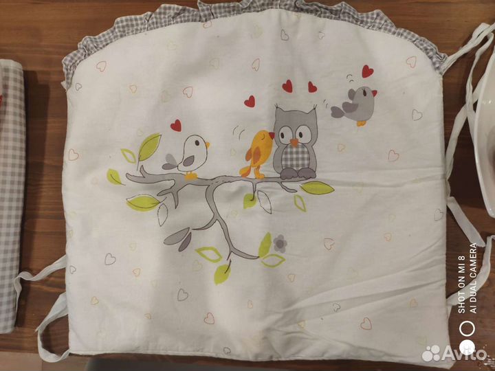 Бортики на кроватку