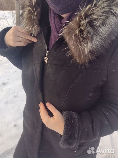 Дублёнка женская, размер 52-54
