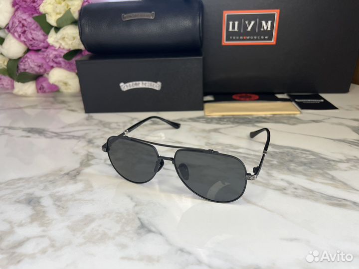 Очки Chrome Hearts солнцезащитные унисекс