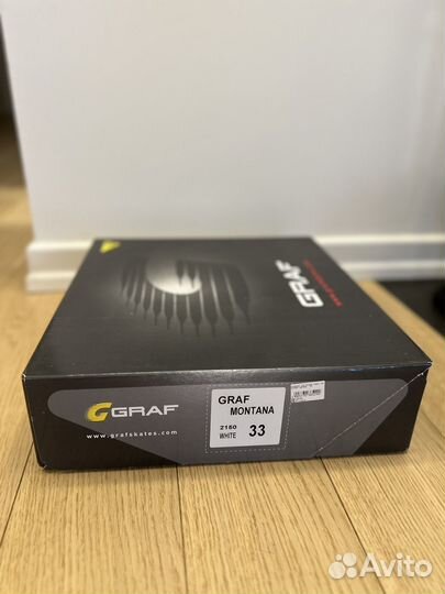 Фигурные коньки graf 33 размер