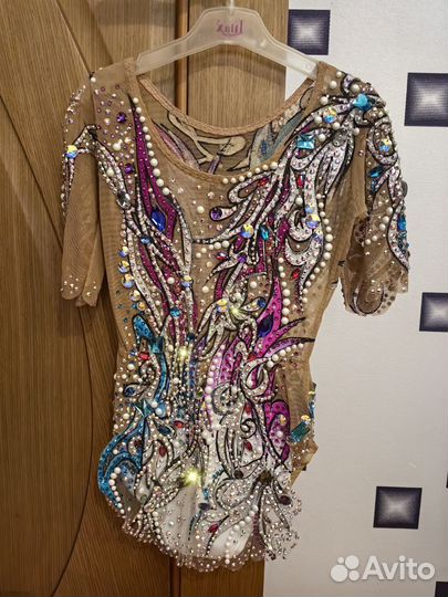 Купальник гимнастический 128 134 для выступлений